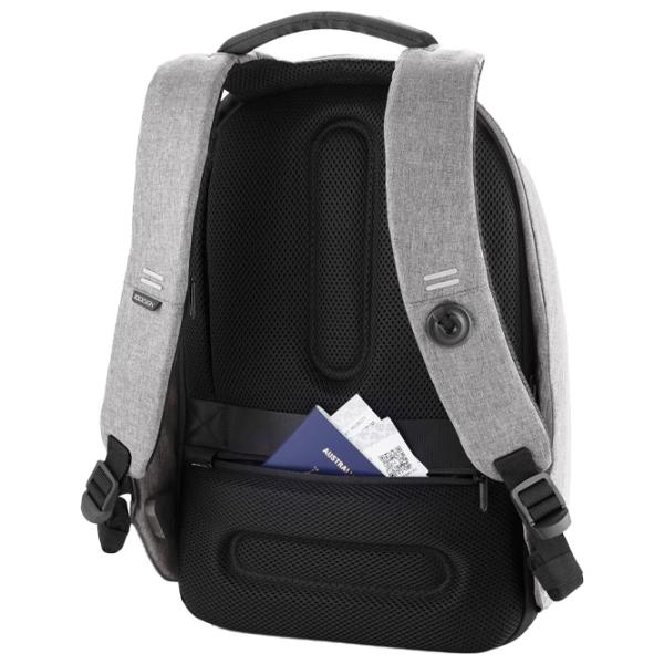 Рюкзак XD-Design Bobby Pro anti-theft 15.6"/ Черный Серый/ 16 л photo 6