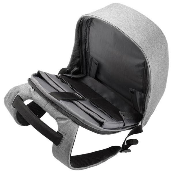 Рюкзак XD-Design Bobby Pro anti-theft 15.6"/ Черный Серый/ 16 л photo 7