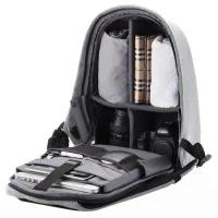 Рюкзак XD-Design Bobby Pro anti-theft 15.6"/ Черный Серый/ 16 л photo 9