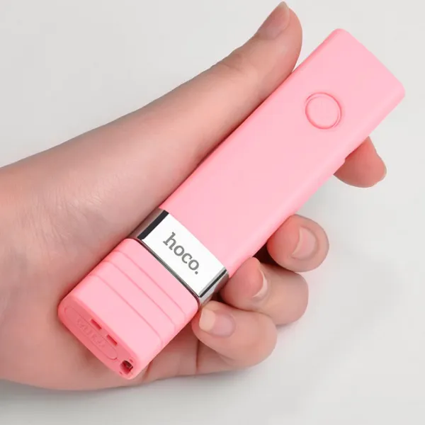 Selfie Stick Hoco K4 Beauty wireless Bluetooth/ Pink photo 4