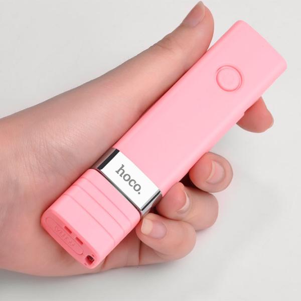 Selfie Stick Hoco K4 Beauty wireless Bluetooth/ Pink photo 4