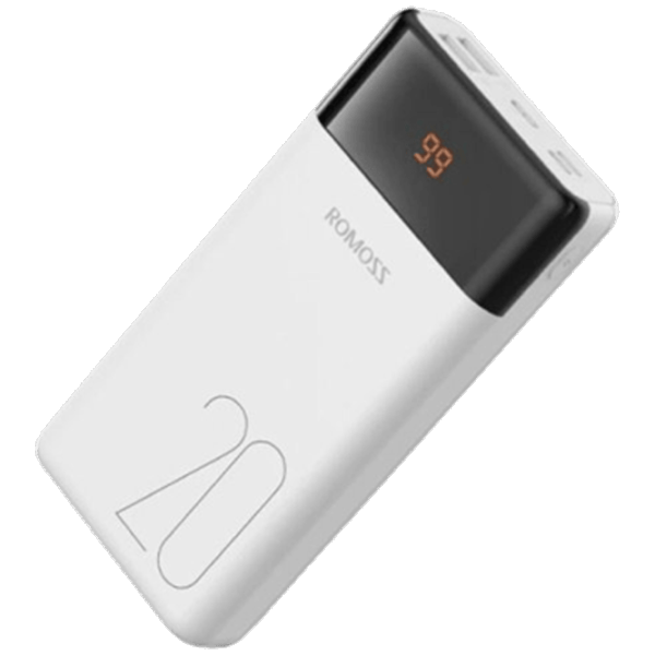Power Bank Romoss LT20 20000 mAh/ White photo 2 Power Bank Romoss LT20 20000 mAh/ White photo 2