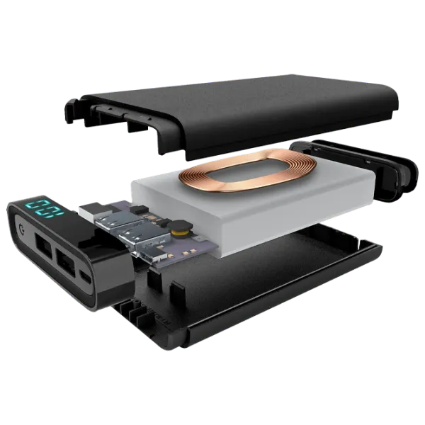 Power Bank Cellularline Slim USB C 8000 mAh/ Black photo 5 Power Bank Cellularline Slim USB C 8000 mAh/ Black photo 5