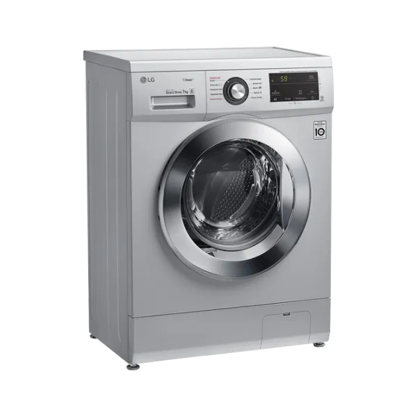 Mașină de spălat LG F2J3HS4L Full size/ 7 kg/ Silver photo 2