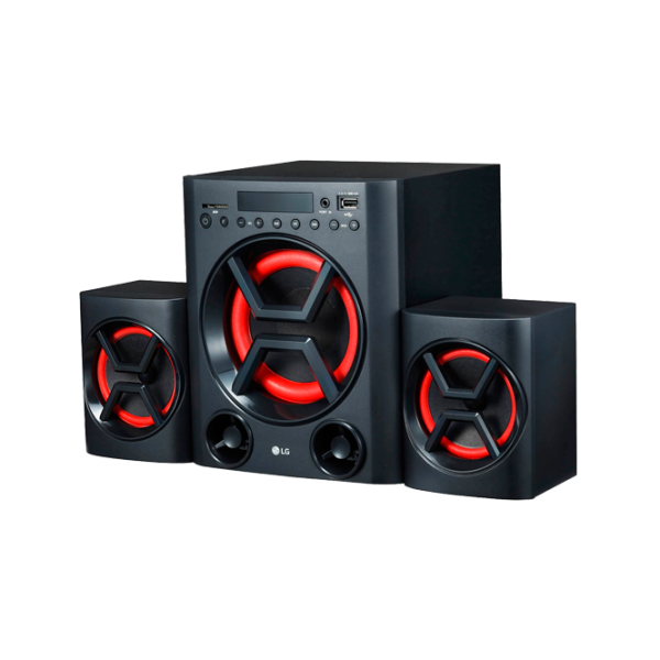 Аудиосистема LG  Speakers 2.1/ Черный photo 2 Аудиосистема LG  Speakers 2.1/ Черный photo 2