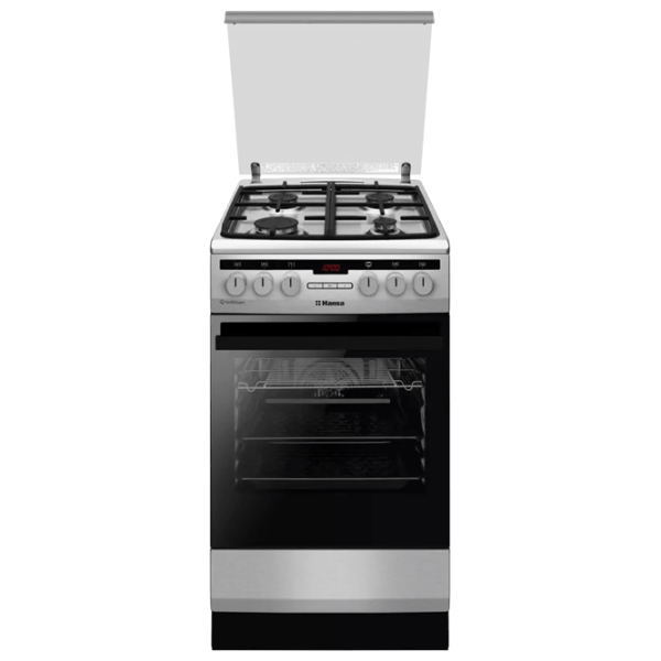 Aragaz Hansa FCMXS582977 Pe gaz/ Inox/ Black photo 2