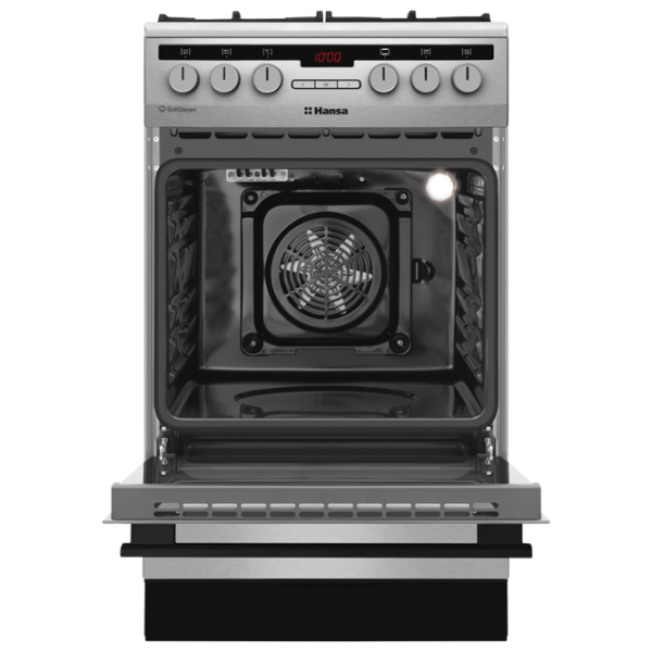 Aragaz Hansa FCMXS582977 Pe gaz/ Inox/ Black photo 4