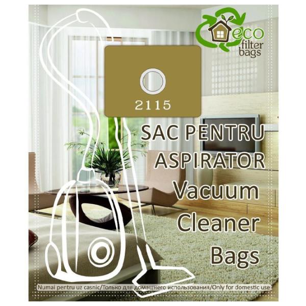 Sac EcoFilterBags Universal 2115 Țesătură/ White photo 2