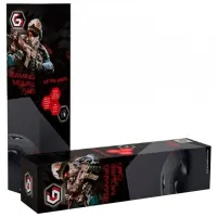 Коврик для мышки Gembird MP-GAME-XL Red Черный photo 5