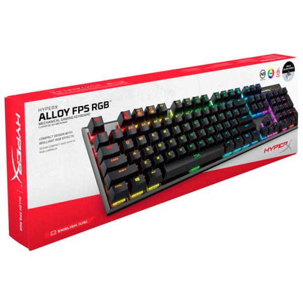 Клавиатура HyperX Alloy FPS RGB Проводная/ Черный photo 5