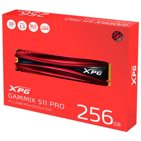 SSD ADATA S11 PRO 256 ГБ M.2 photo 5