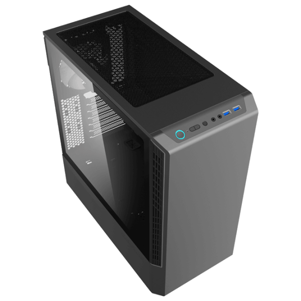 Корпус Gamemax Panda ECO T802-E Mid Tower / Черный photo 2