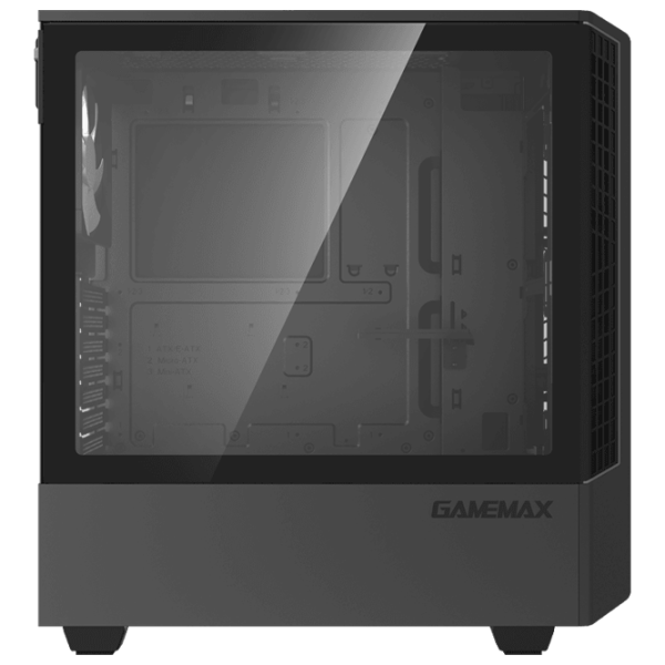 Корпус Gamemax Panda ECO T802-E Mid Tower / Черный photo 6