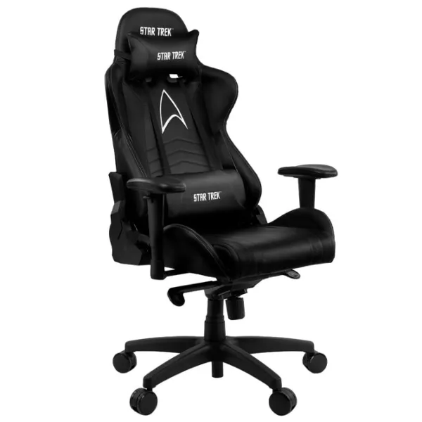 Scaun Gaming Arozzi Star Trek Edition Black photo 3