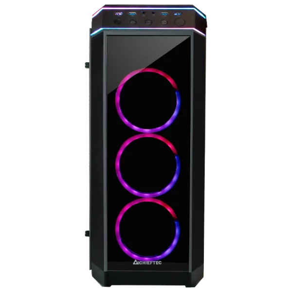 Корпус Chieftec STALLION II GP-02B-OP Mid Tower / Черный photo 2
