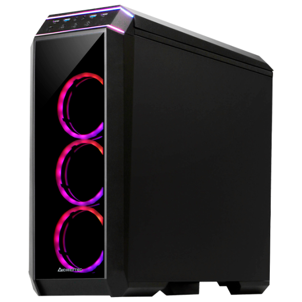 Корпус Chieftec STALLION II GP-02B-OP Mid Tower / Черный photo 3