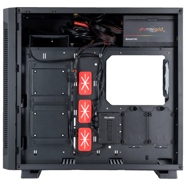 Корпус Chieftec Chieftronic G1 GR-01B-OP Mid Tower / Черный photo 5
