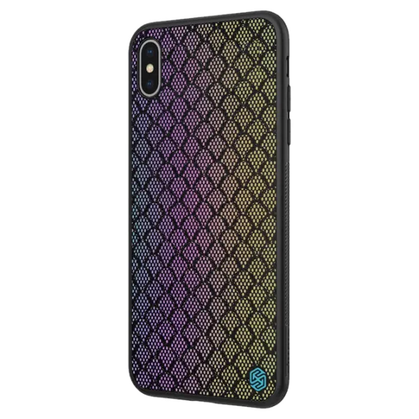 Husă pentru smartphone Apple iPhone XS Nillkin/ Back/ TPU/ PC/ Black Rainbow photo 2