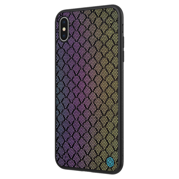 Husă pentru smartphone Apple iPhone XS Nillkin/ Back/ TPU/ PC/ Black Rainbow photo 2