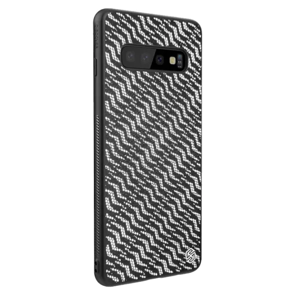 Husă pentru smartphone Samsung Galaxy S10 Nillkin/ Back/ TPU/ PC/ Black Silver photo 3