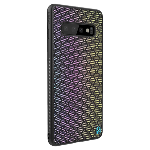 Чехол для смартфона Samsung Galaxy S10 Nillkin/ Back/ TPU/ PC/ Черный Радуга photo 2