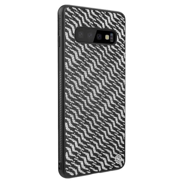 Чехол для смартфона Samsung Galaxy S10+ Nillkin/ Back/ TPU/ PC/ Черный Серебристый photo 3