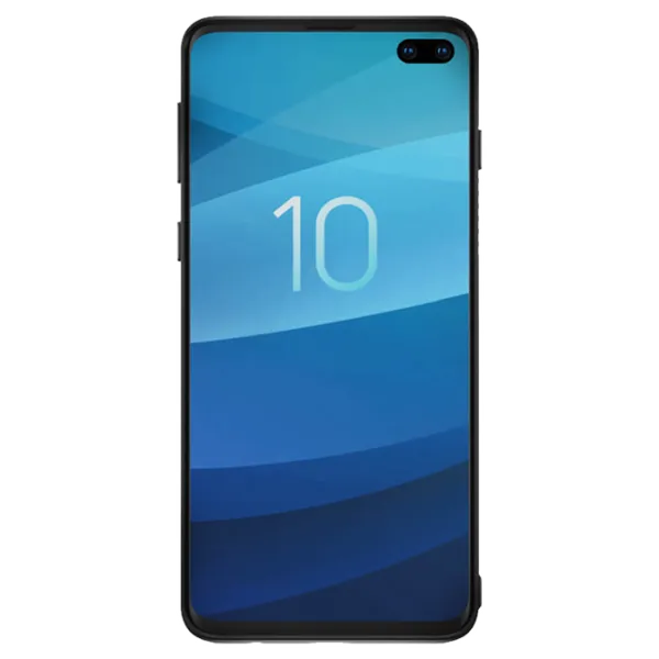 Чехол для смартфона Samsung Galaxy S10+ Nillkin/ Back/ TPU/ PC/ Черный Серебристый photo 4