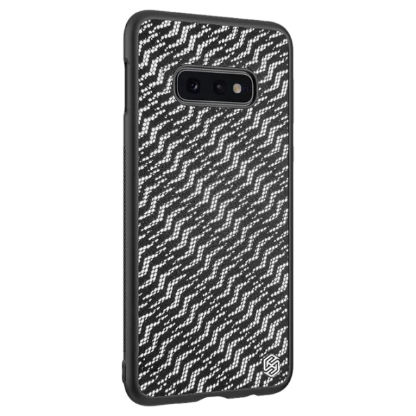 Чехол для смартфона Samsung Galaxy S10e Nillkin/ Back/ TPU/ PC/ Черный Серебристый photo 3
