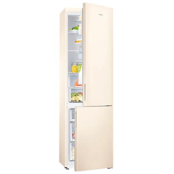 Frigider Samsung RB37J5000EF/UA cu congelator jos 367 l / 200.6 cm / Beige photo 4