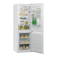 Frigider Whirlpool W5 811E W cu congelator jos 339 l / 188.8 cm / White photo 4
