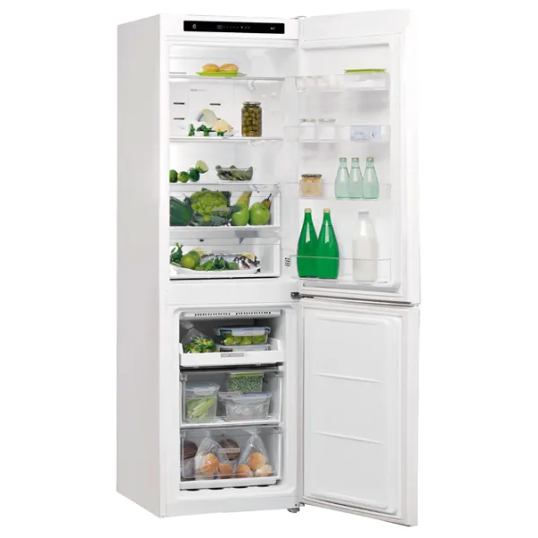 Frigider Whirlpool W7 811I W cu congelator jos 378 l / 189 cm / White photo 4