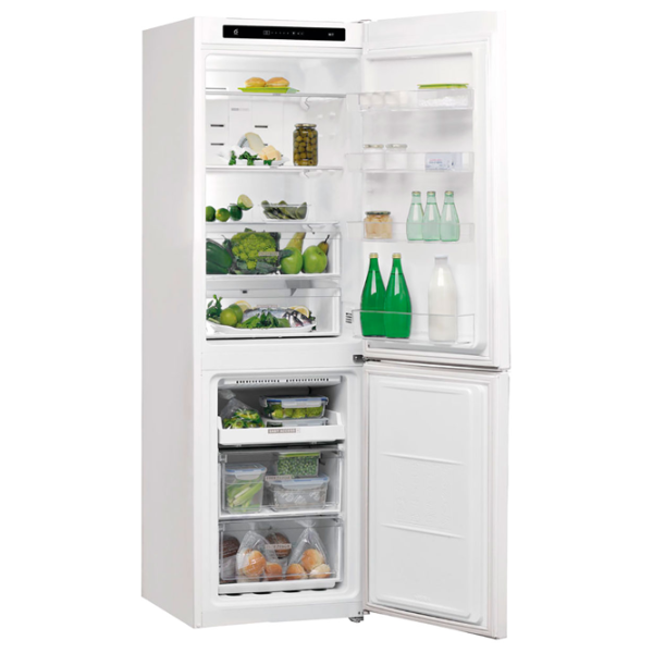 Frigider Whirlpool W7 811I W cu congelator jos 378 l / 189 cm / White photo 4