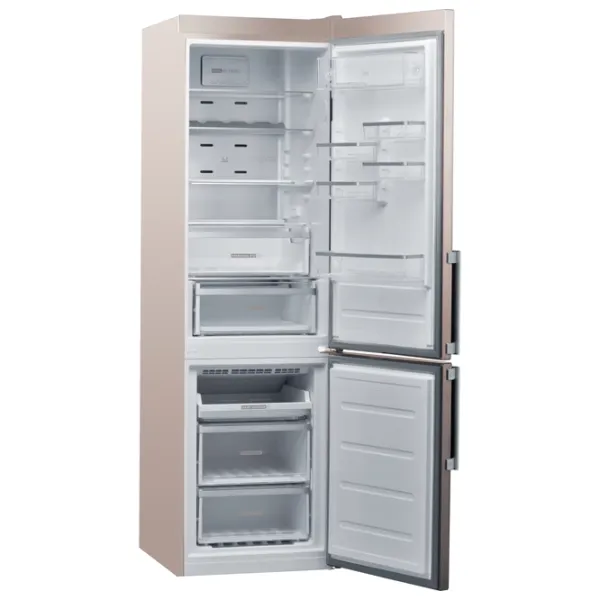 Frigider Whirlpool W9 931D B H cu congelator jos 348 l / 201.1 cm / Bronze photo 3