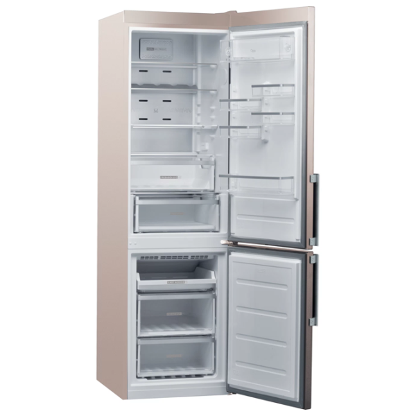Frigider Whirlpool W9 931D B H cu congelator jos 348 l / 201.1 cm / Bronze photo 3