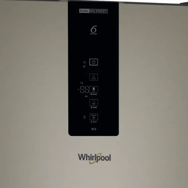Frigider Whirlpool W9 931D B H cu congelator jos 348 l / 201.1 cm / Bronze photo 4