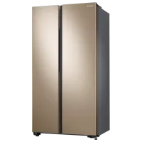 Frigider Samsung RS61R5001F8/UA Side by Side 647 l / 178 cm / Gold photo 3