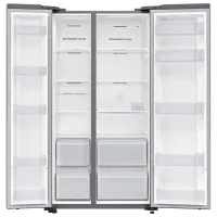 Frigider Samsung RS61R5001F8/UA Side by Side 647 l / 178 cm / Gold photo 4