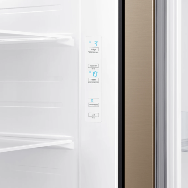 Холодильник Samsung RS61R5001F8/UA Side by Side 647 л / 178 cm / Золото photo 6