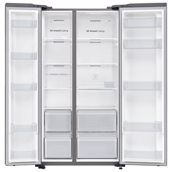 Frigider Samsung RS61R5001M9/UA Side by Side 647 l / 178 cm / Inox photo 4