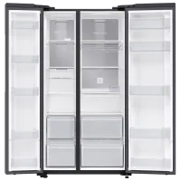 Frigider Samsung RS61R5041B4/UA Side by Side 647 l / 178 cm / Black photo 4