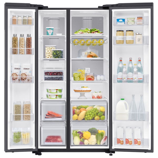 Frigider Samsung RS61R5041B4/UA Side by Side 647 l / 178 cm / Black photo 5