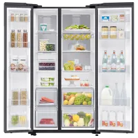 Frigider Samsung RS61R5041B4/UA Side by Side 647 l / 178 cm / Black photo 5