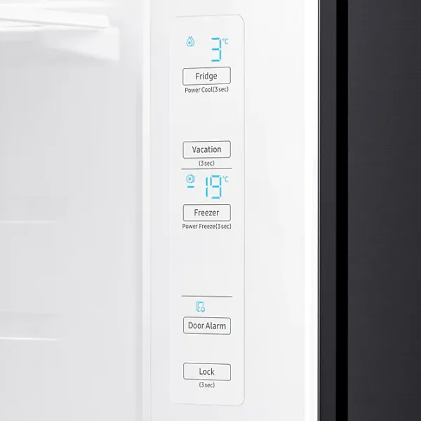 Frigider Samsung RS61R5041B4/UA Side by Side 647 l / 178 cm / Black photo 6