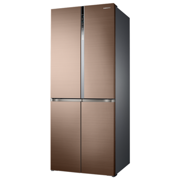 Frigider Samsung RF50K5960DP/UA cu congelator jos 486 l / 192 cm / Bronze photo 2