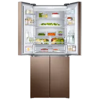 Frigider Samsung RF50K5960DP/UA cu congelator jos 486 l / 192 cm / Bronze photo 4
