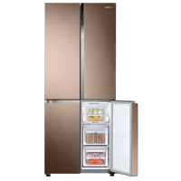 Frigider Samsung RF50K5960DP/UA cu congelator jos 486 l / 192 cm / Bronze photo 6