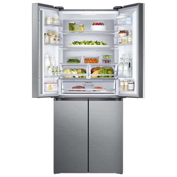 Frigider Samsung RF50K5960S8/UA cu congelator jos 486 l / 192 cm / Inox photo 4