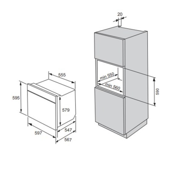 Cuptor Gorenje BO 735 E20B-2 Încorporabilă/ 2700 W/ Black photo 3