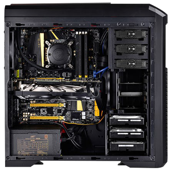 Корпус Deepcool KENDOMEN TI Mid Tower / Черный photo 4