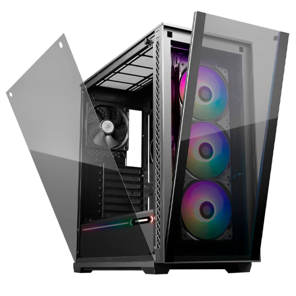 Корпус Deepcool MATREXX 70 ADD-RGB 3F Mid Tower / Черный photo 4